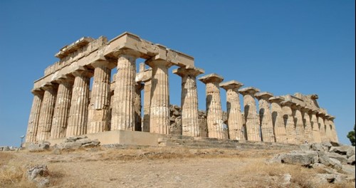 Syracuse Ancient Greek Temple